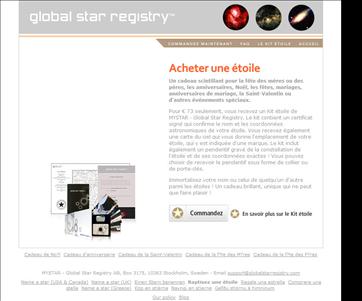 Global Star Registry 