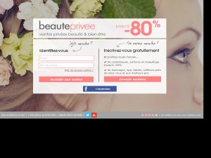code promo sur beauté privée